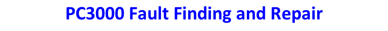 PC3000 Fault Finding and Repair s